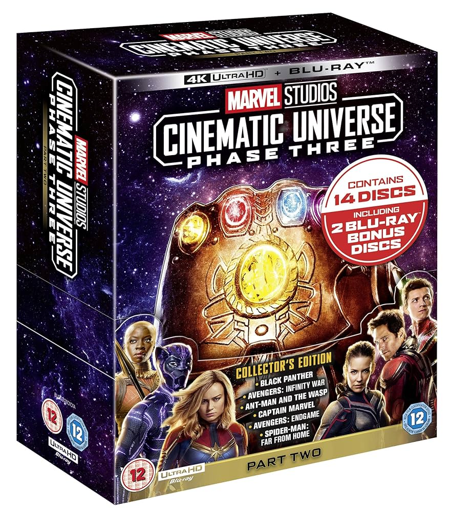 MCU フェーズ3 セット売り　22作品　DVD&Blu-rayセット MCU フェーズ3 セット売り 22作品 DVD&Blu-rayセット MCU